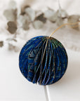 Indigenous Art Honeycomb Christmas Ball - Theo Hudson 'Pikilyi'