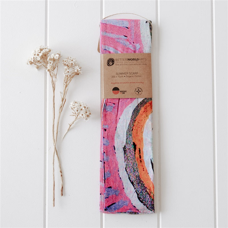 Indigenous Art Birthday Gifts for Her Australia Ethical Cotton