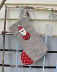 Santa Felt Stocking - The Fair Trader