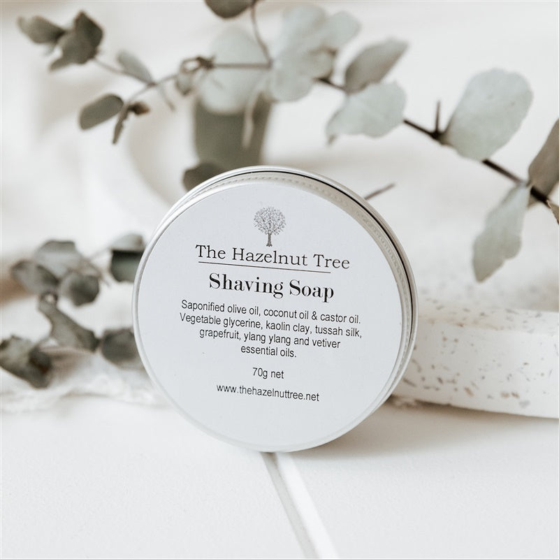 Ethical, EcoFriendly, Australian Made Shaving Soap The Hazelnut Tree