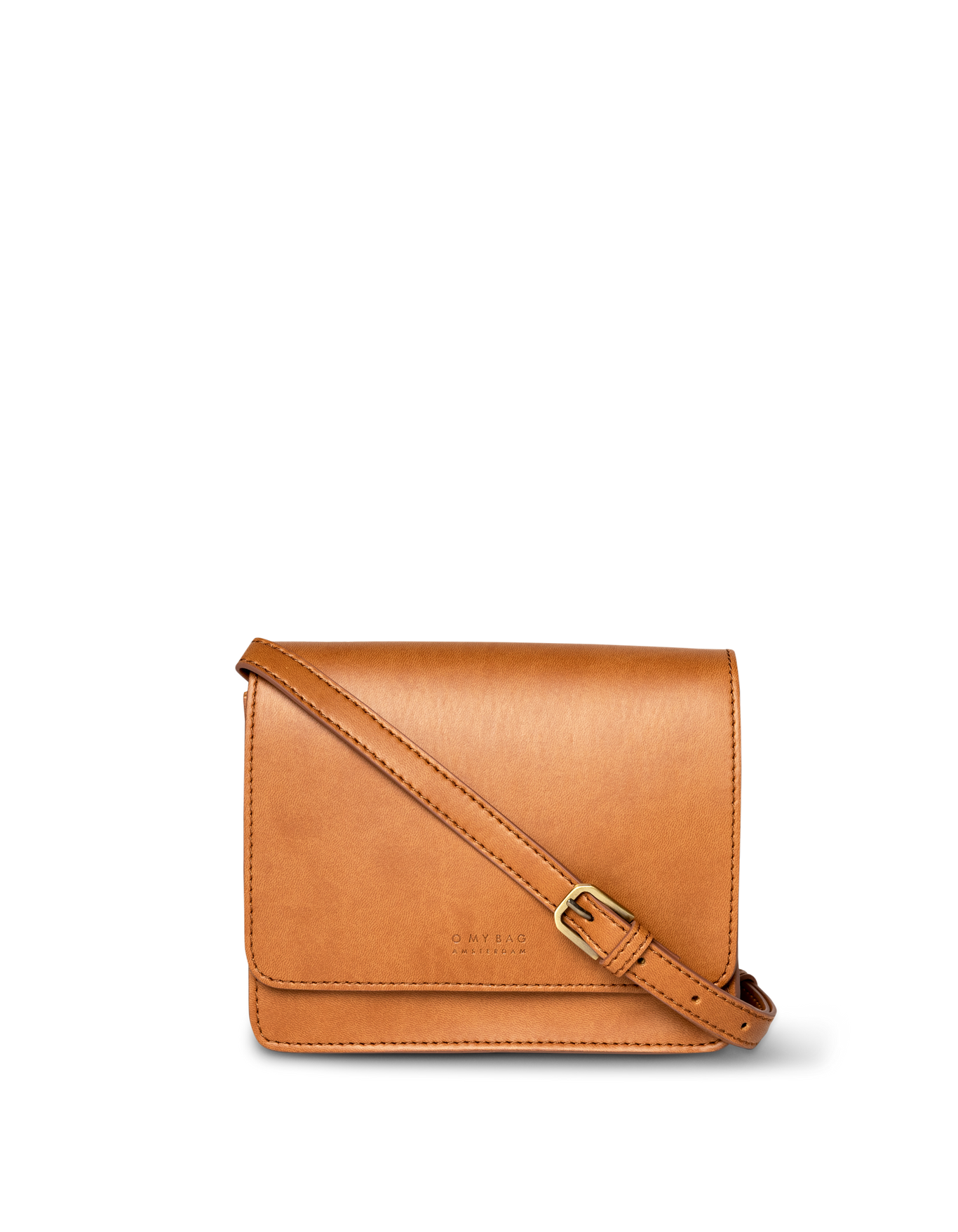 Crossbody Vegan Leather Cognac