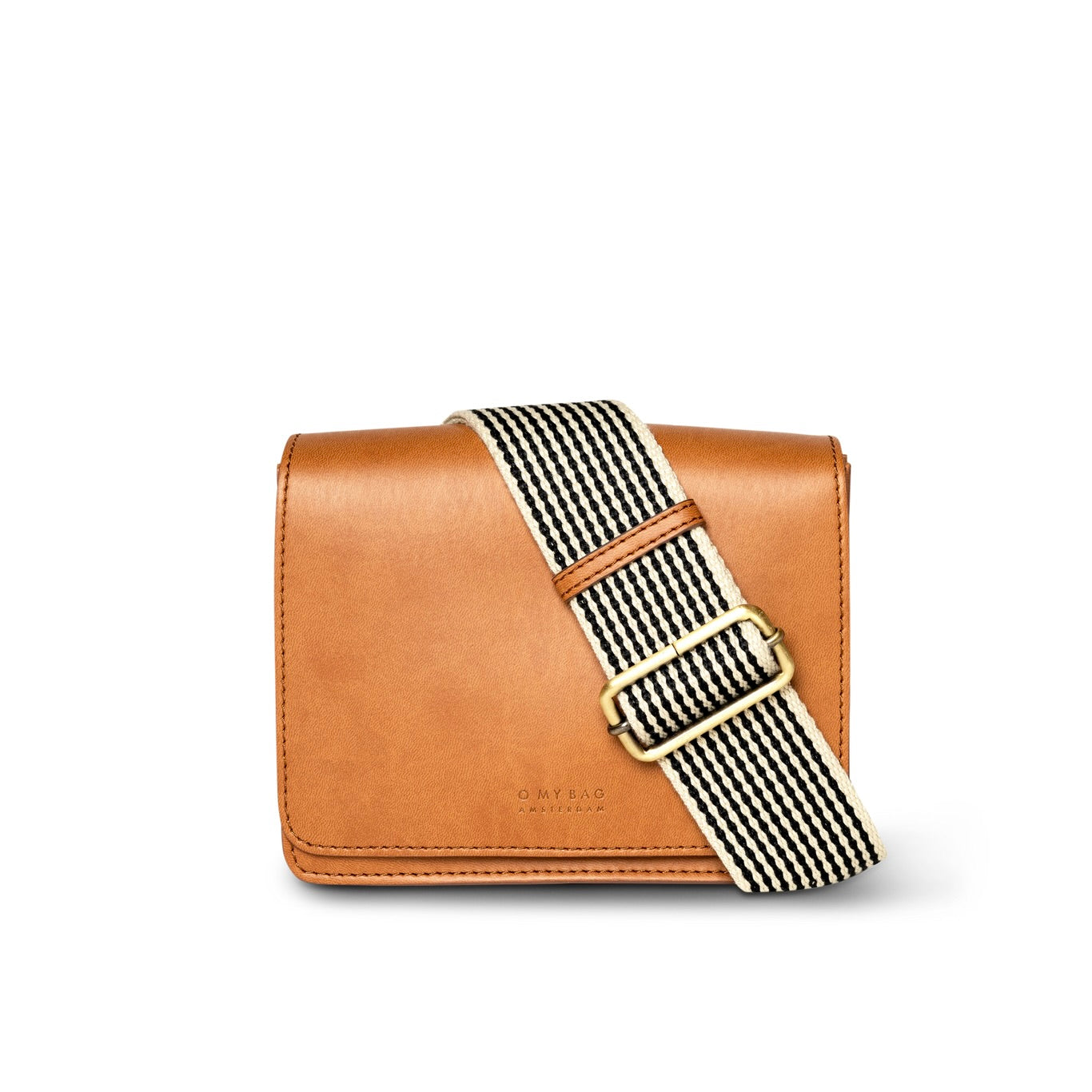 Crossbody Vegan Leather Cognac