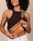 Cross Body Bag - Vegan Apple Leather