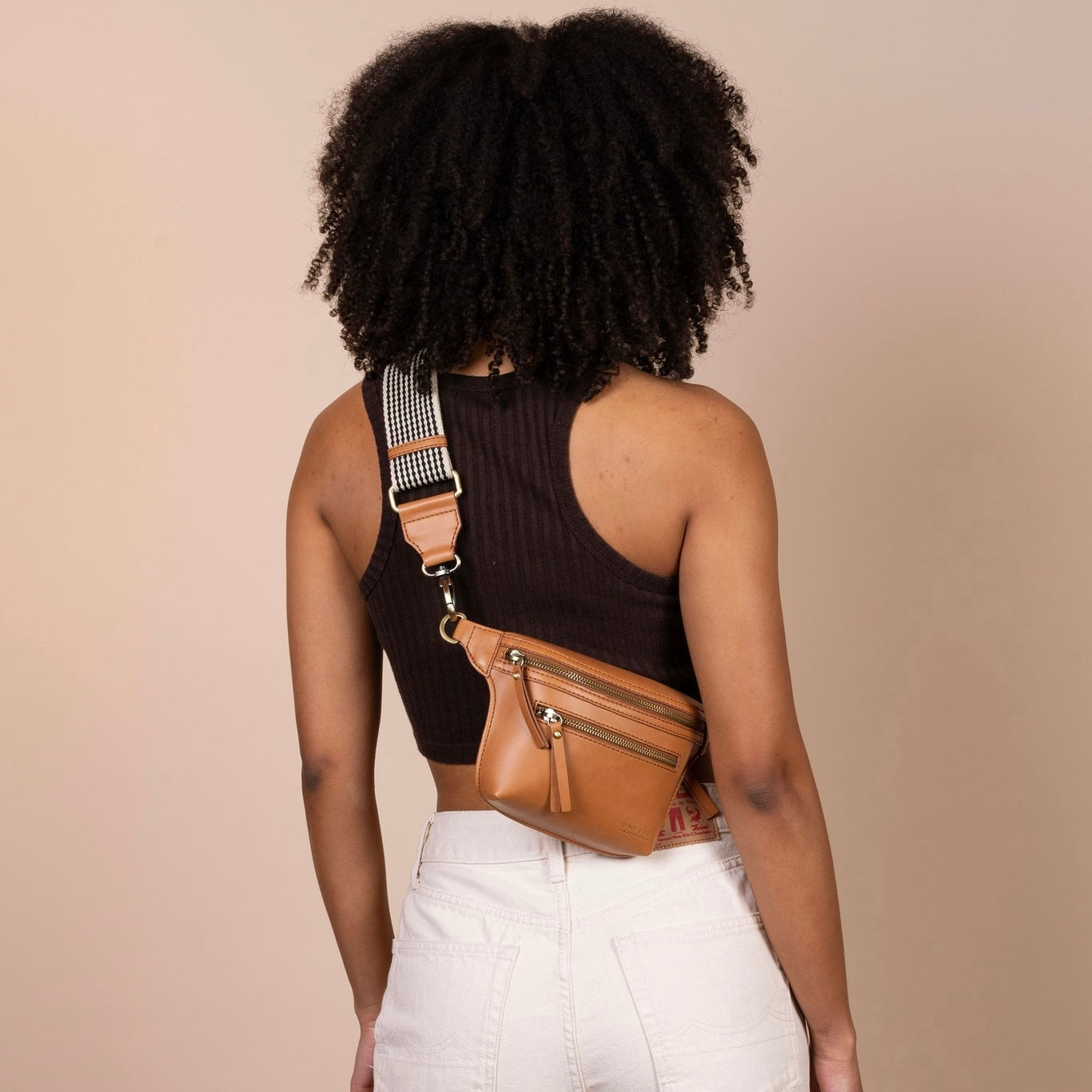 Cross Body Bag - Vegan Apple Leather