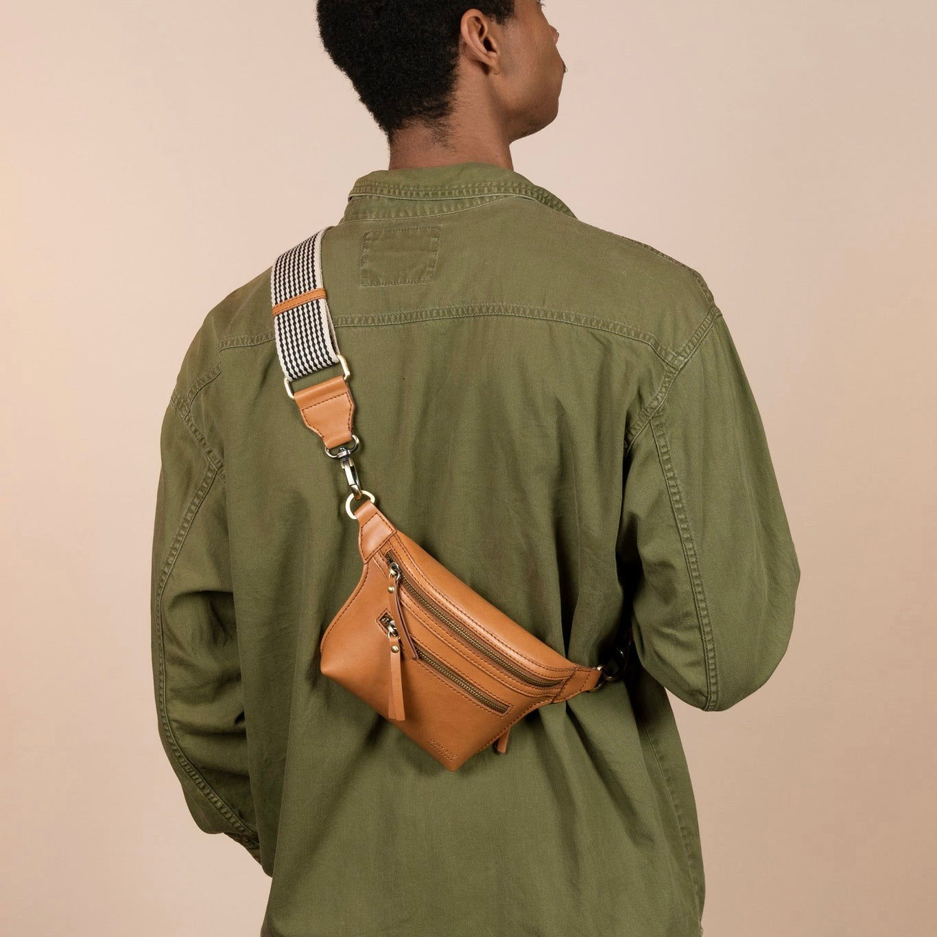 Cross Body Bag - Vegan Apple Leather