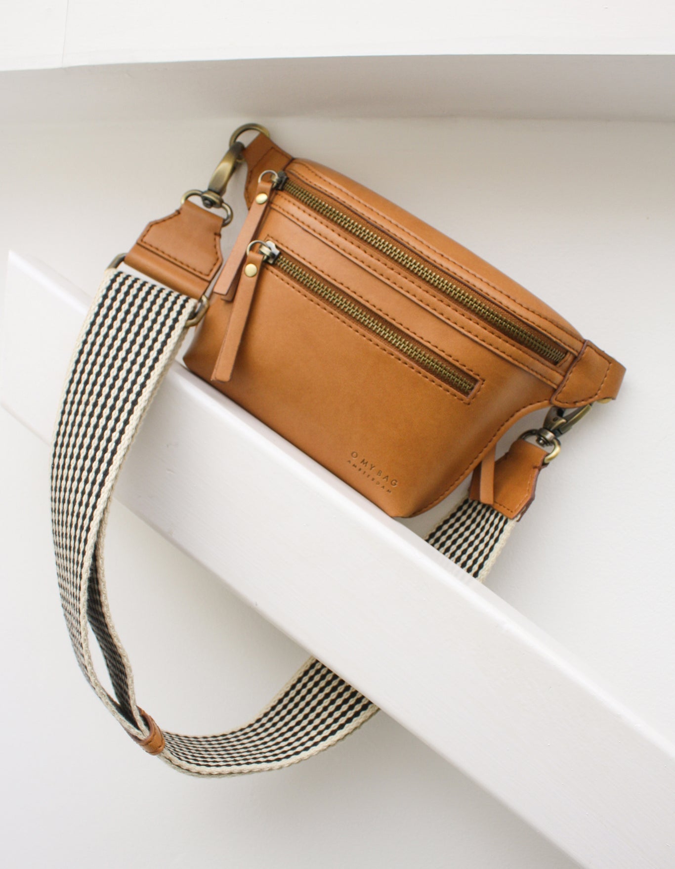 Cross Body Bag - Vegan Apple Leather