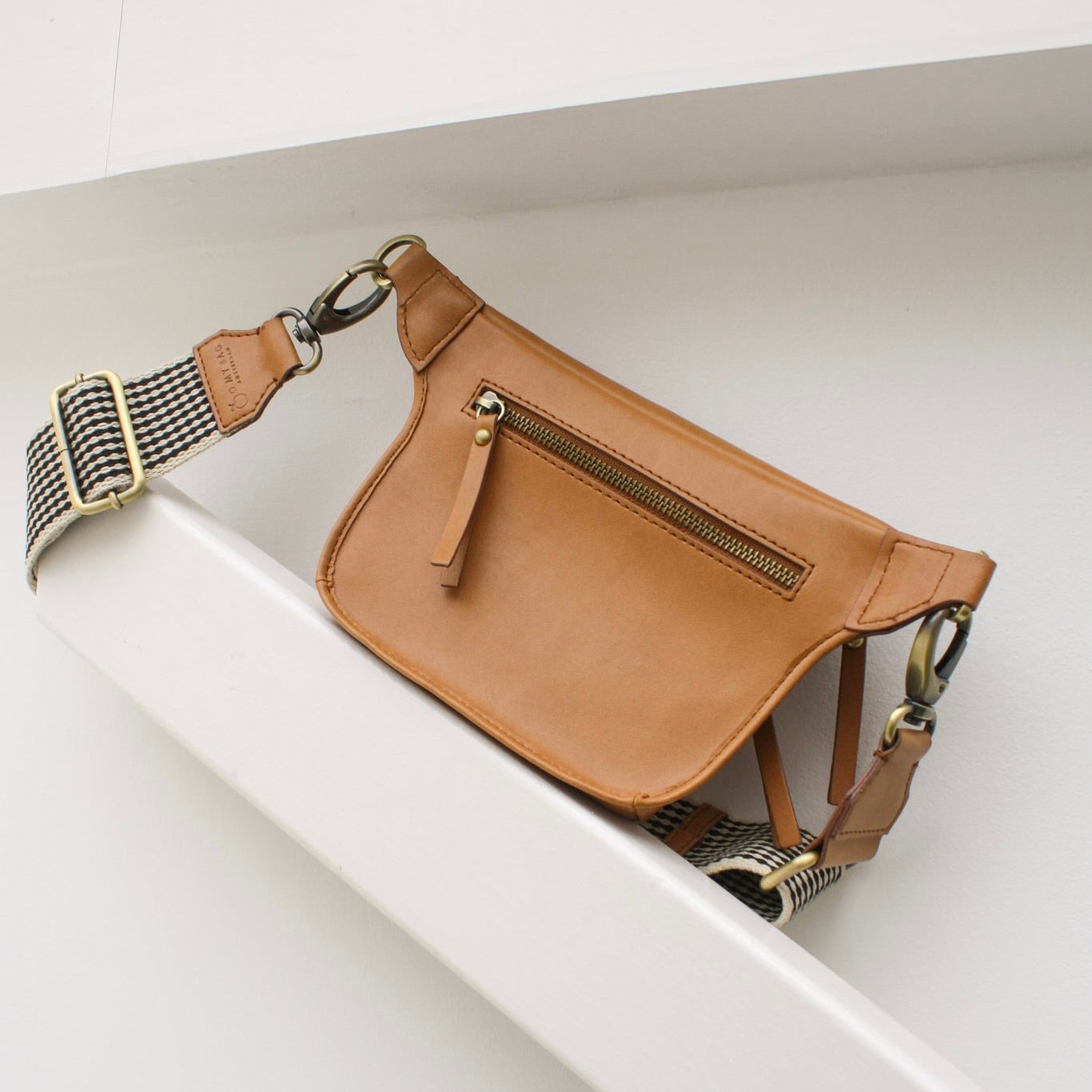 Cross Body Bag - Vegan Apple Leather