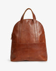 Leather Halfmoon Backpack - Vintage Brown