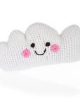 Cloud Rattle – Handmade Organic Cotton Baby Toy