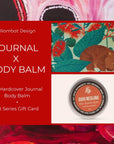 Journal & Body Balm Gift Set - Wombat Design