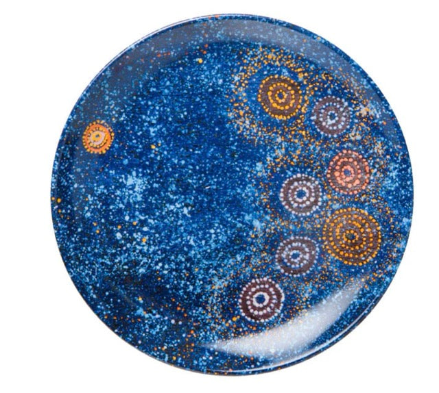 Dessert Plate - Artwork by Alma Granites - Seven Sisters
