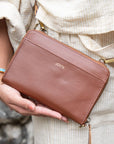 Crossbody Wallet - Vintage Brown