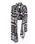 Organic Cotton Scarf Indigenous Artist Mitjili Napurrula