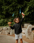 Rainbow Rattle – Handmade Organic Cotton Baby Toy
