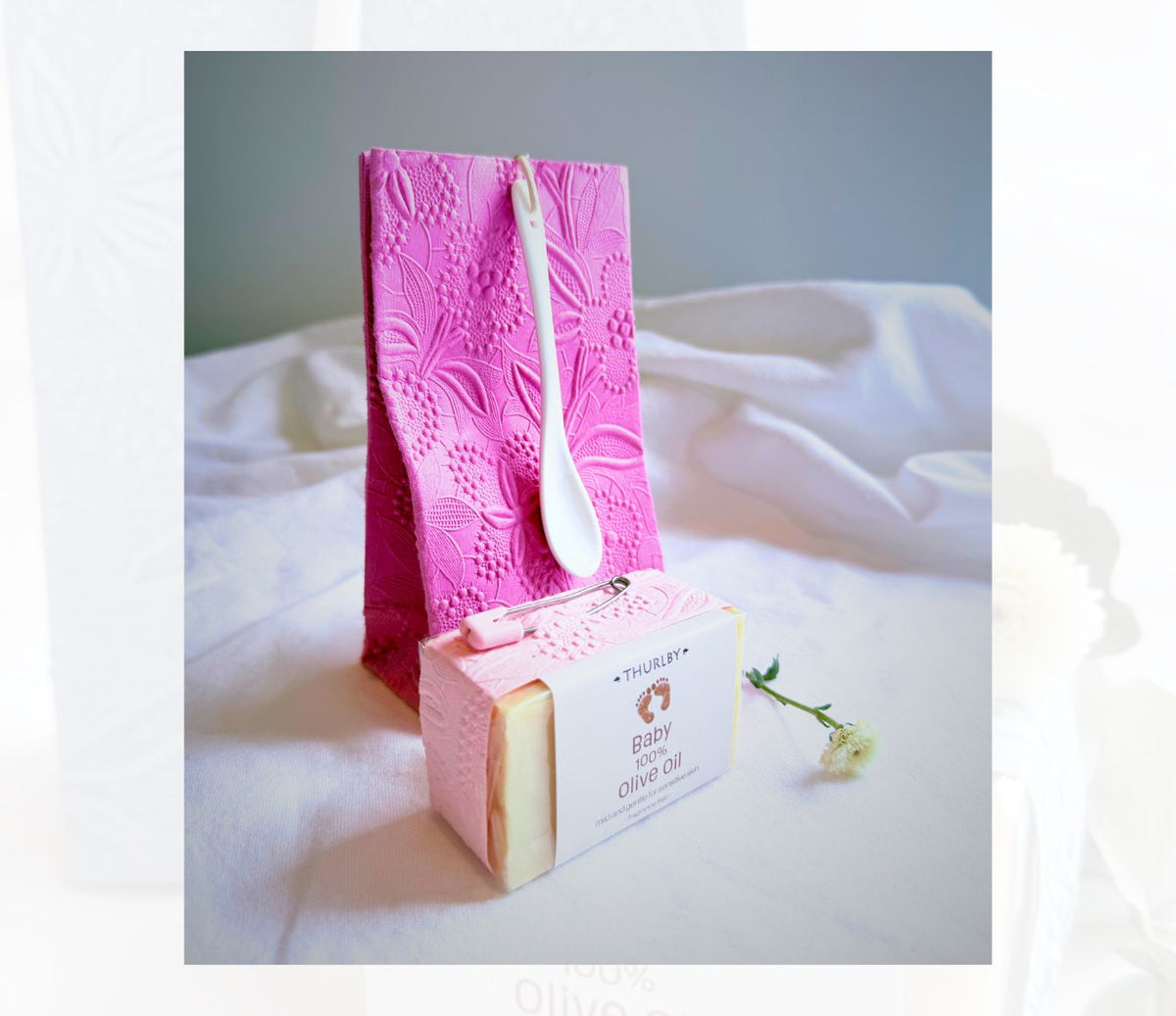 Essential Baby Duo - Oat &amp; Goats Milk Bath and Olive Oil Soap