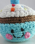 Handmade Birthday Cupcake - Blue