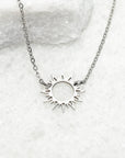 Mallory Silver Necklace - Stainless Steel ARRIVING EARLY JUNE