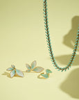 Ribbon of Light Ring in Mint ARRIVING EARLY JUNE