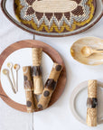 Long Handle Horn Condiment Spoon