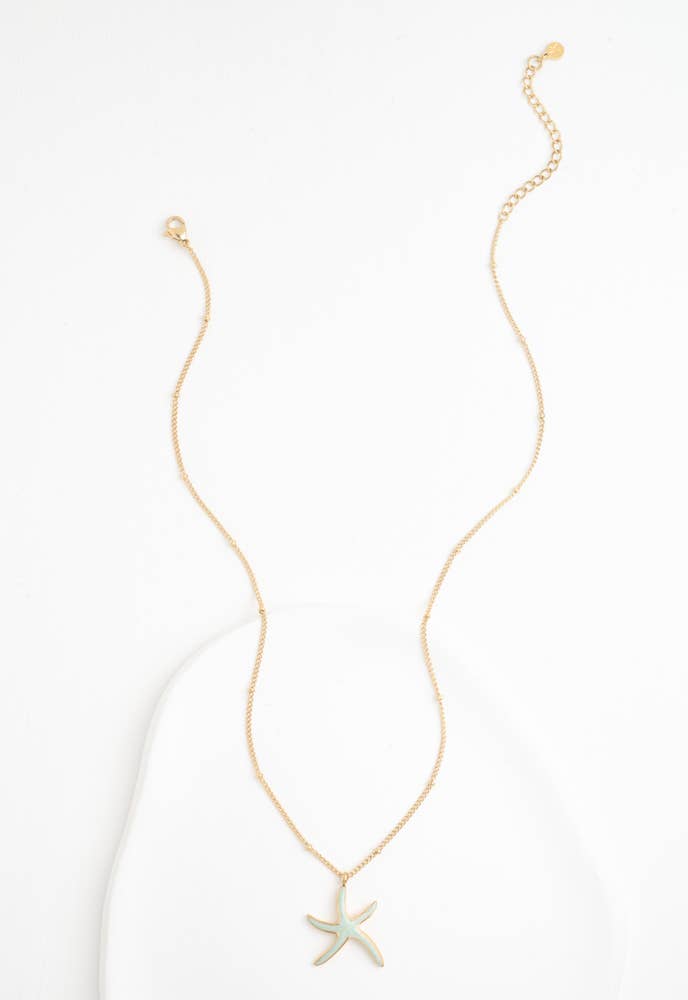 Starfish Hope Necklace in Mint ARRIVING EARLY JUNE