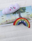 Cloud Rattle – Handmade Organic Cotton Baby Toy