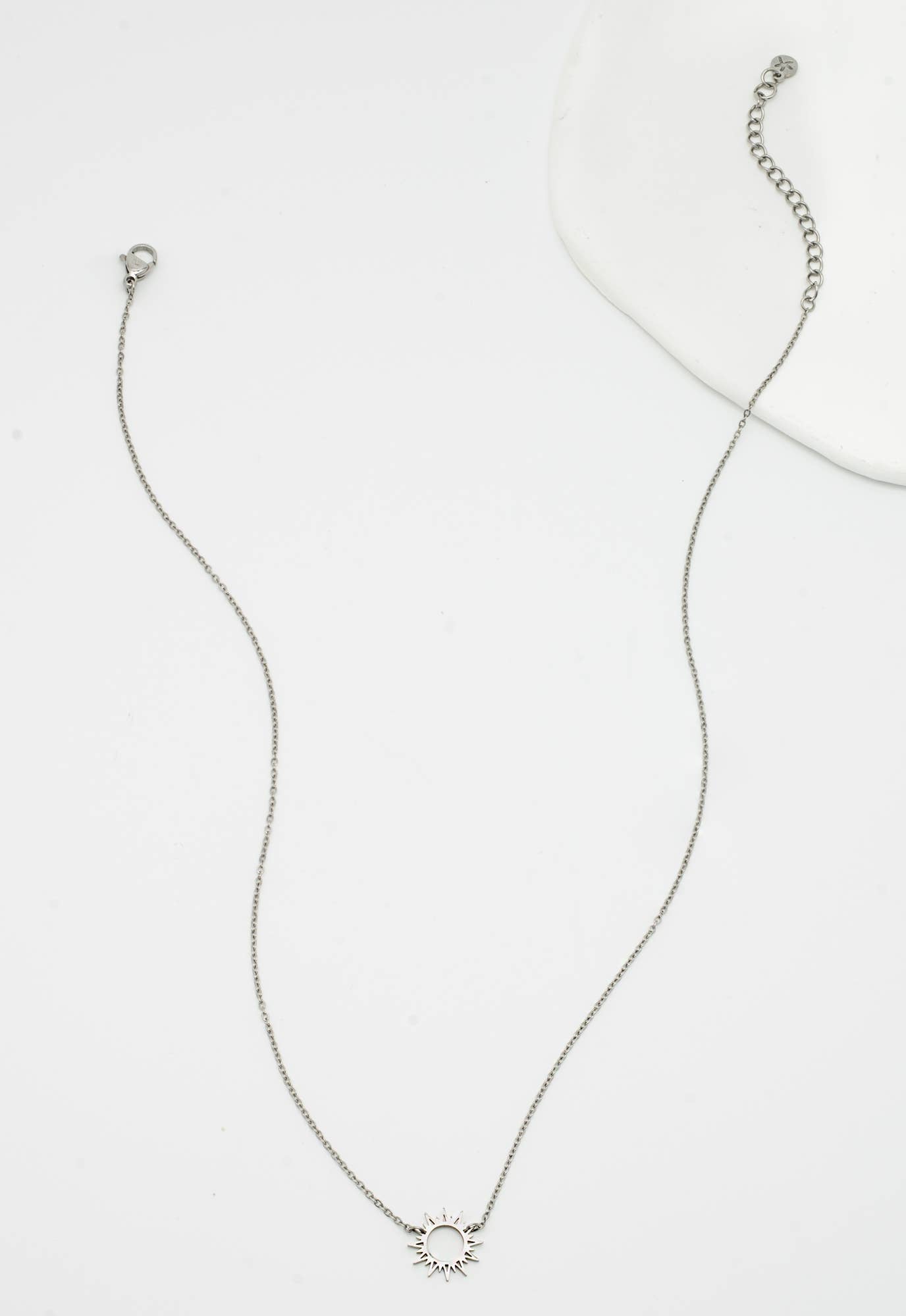 Mallory Silver Necklace - Stainless Steel ARRIVING EARLY JUNE