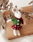 Christmas Mice Decorations