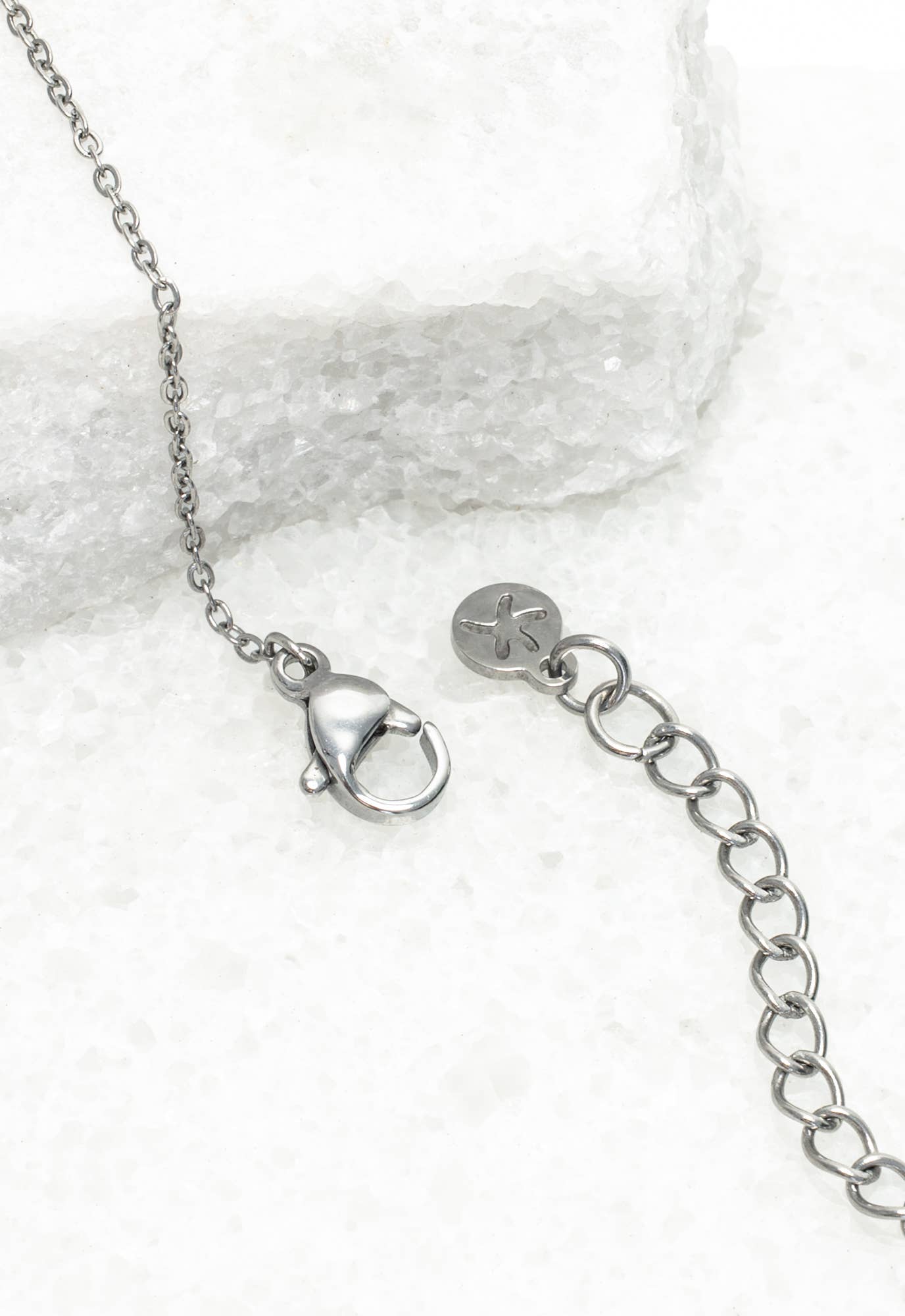 Mallory Silver Necklace - Stainless Steel ARRIVING EARLY JUNE