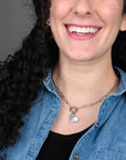 Heart of Mary Necklace Silver ARRIVING EARLY JUNE