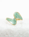 Ribbon of Light Ring in Mint ARRIVING EARLY JUNE