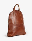 Leather Halfmoon Backpack - Vintage Brown