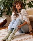 Socks that Plant Trees (Green Tulips)