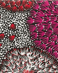 Cotton Zip Bag - Aboriginal Art - Coral Hayes