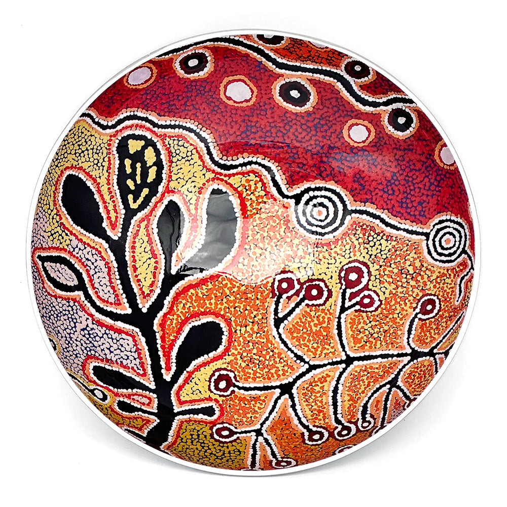 Salad Bowl - Yam and Tomato Dreaming by Paddy Stewart