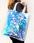 Cotton Foldable Tote Bag by Stephen Juparrurla Nelson