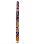 Dog Collar - Red Multi Colour Design