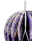 Indigenous Art Glitter Honeycomb Christmas Ball - Cedric Varcoe