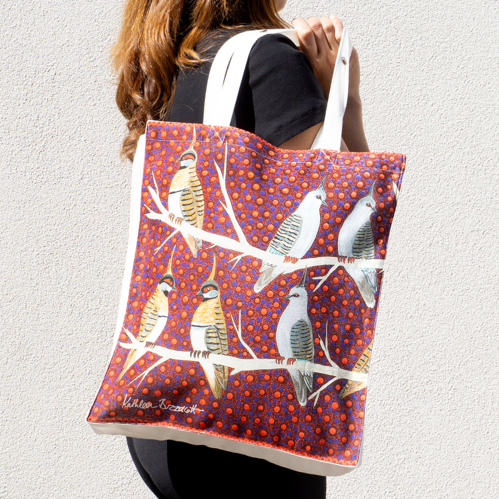 Cotton Foldable Tote Bag - Kathleen Buzzacot
