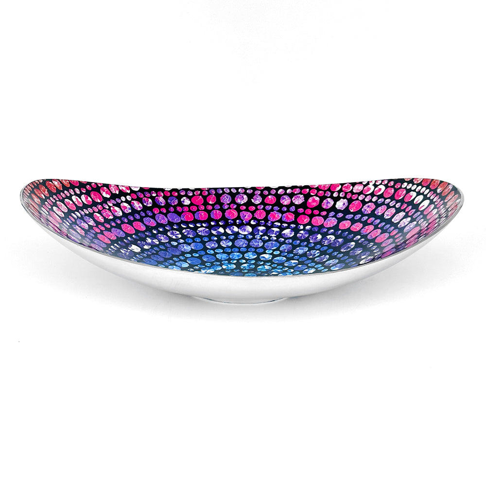 Artisanal Stainless Steel Boat Bowl - Waterhole by Olivia Wilson
