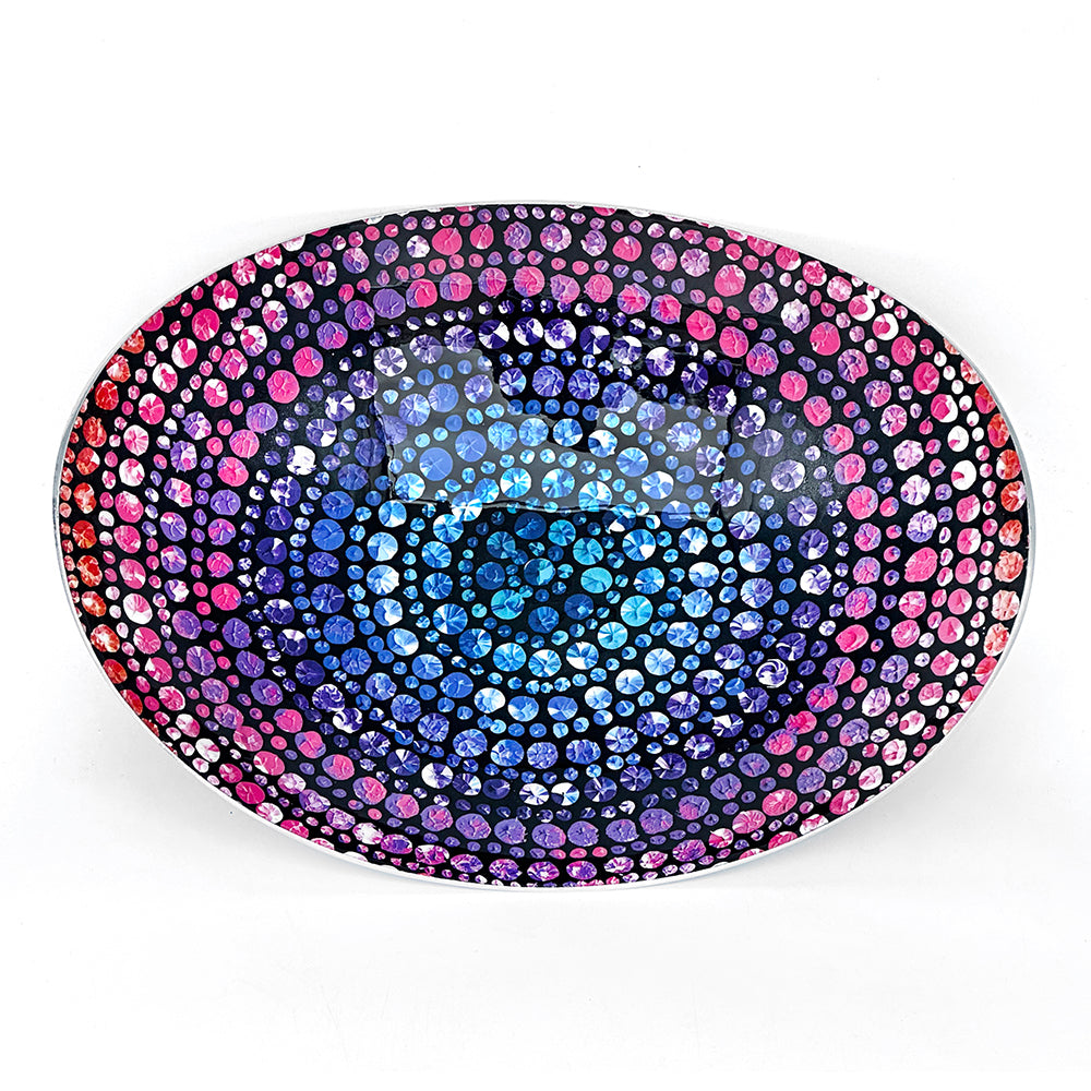 Artisanal Stainless Steel Boat Bowl - Waterhole by Olivia Wilson