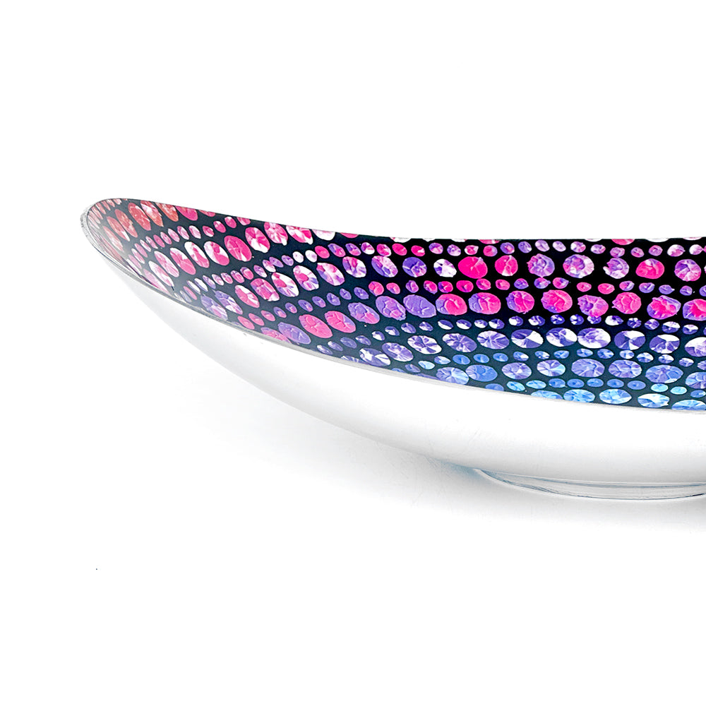 Artisanal Stainless Steel Boat Bowl - Waterhole by Olivia Wilson