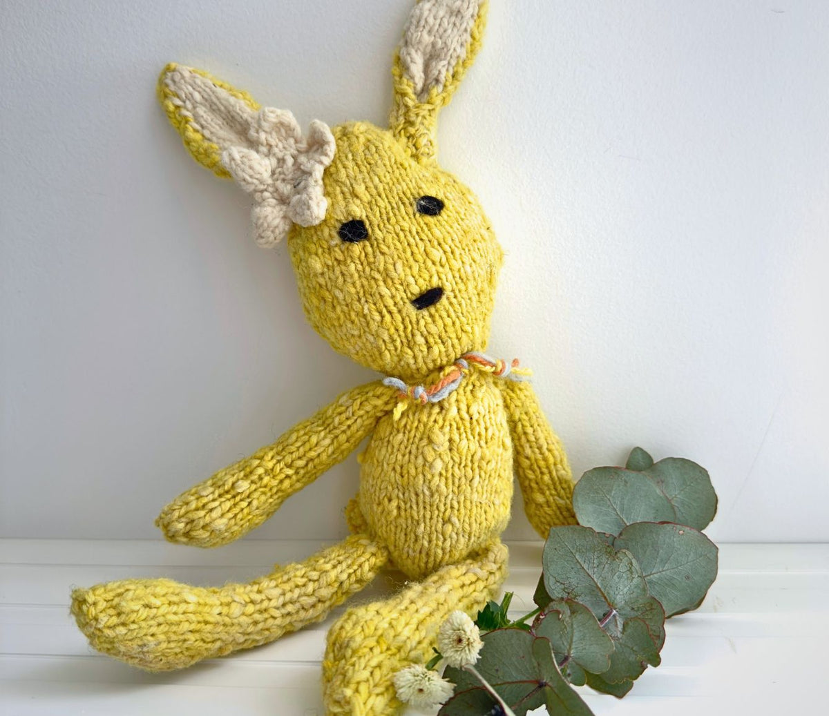 Fairtrade Wool Rabbit Toy - Medium