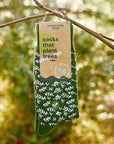 Socks That Plant Trees - Green Branch Print