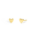 Heart Shaped Post Earings