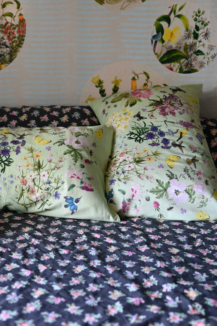 Busy Garden Pillowcases - Set of 2