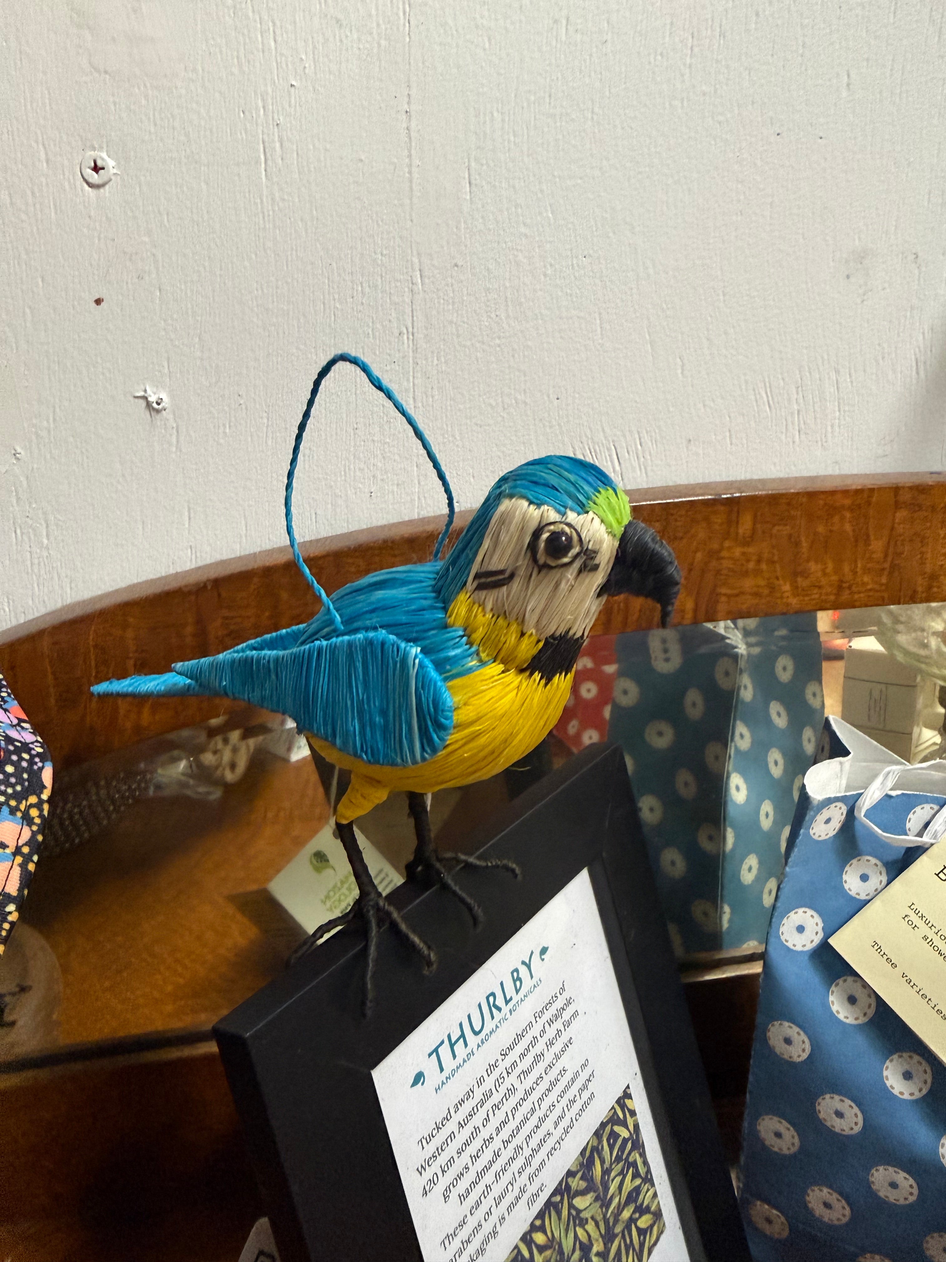 Macaw Bird Fairtrade Ornament