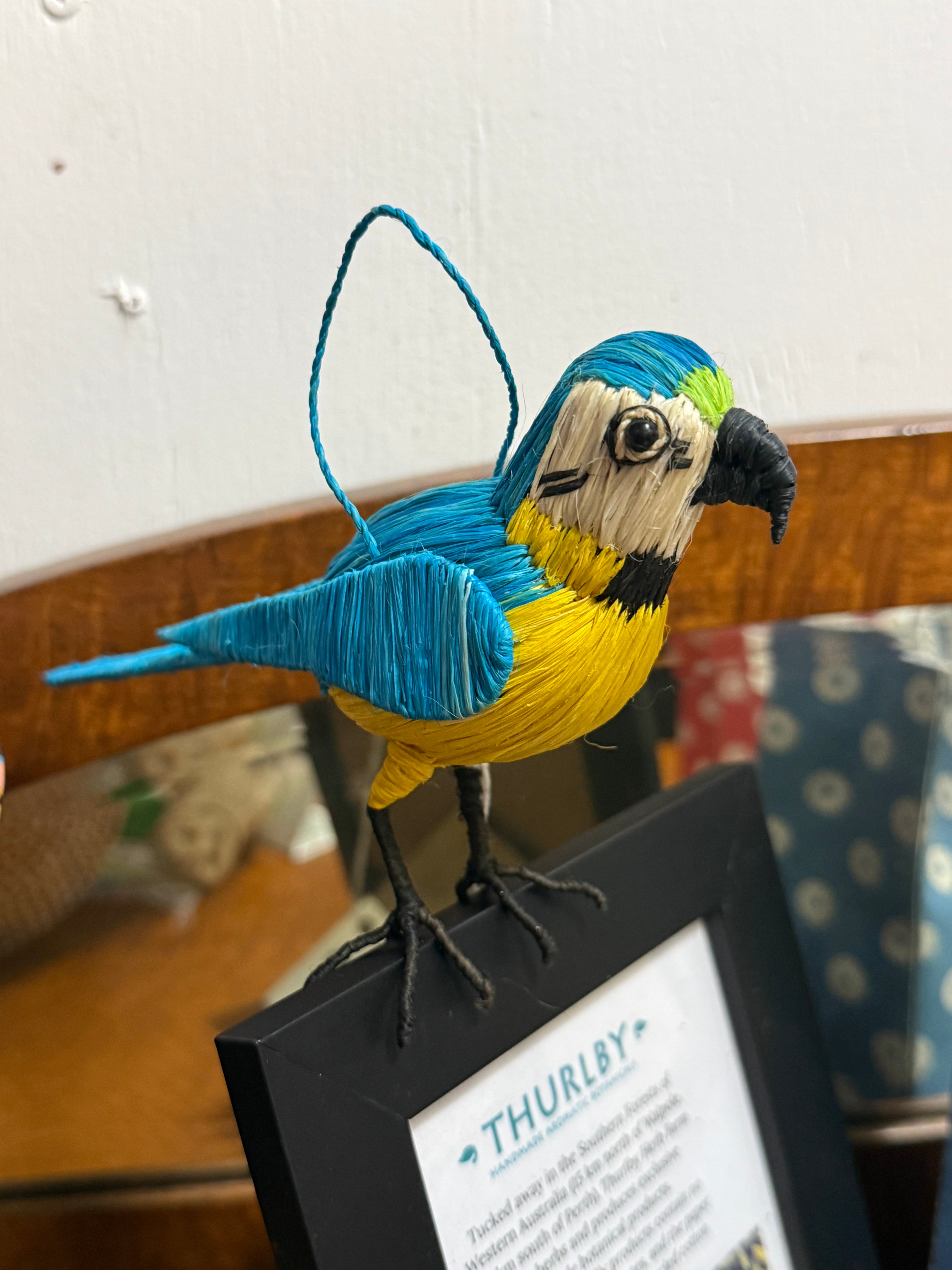 Macaw Bird Fairtrade Ornament