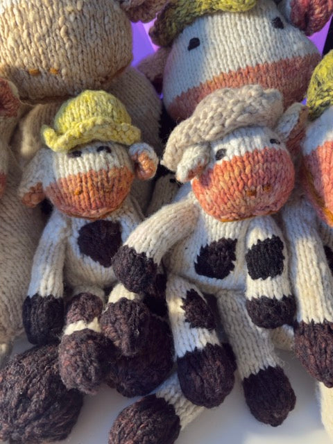 Wool Shamba Cow - Large, Medium &amp; Small