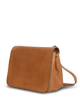 The Classic Lucy Crossbody bag - Cognac Leather