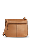 The Classic Lucy Crossbody bag - Cognac Leather